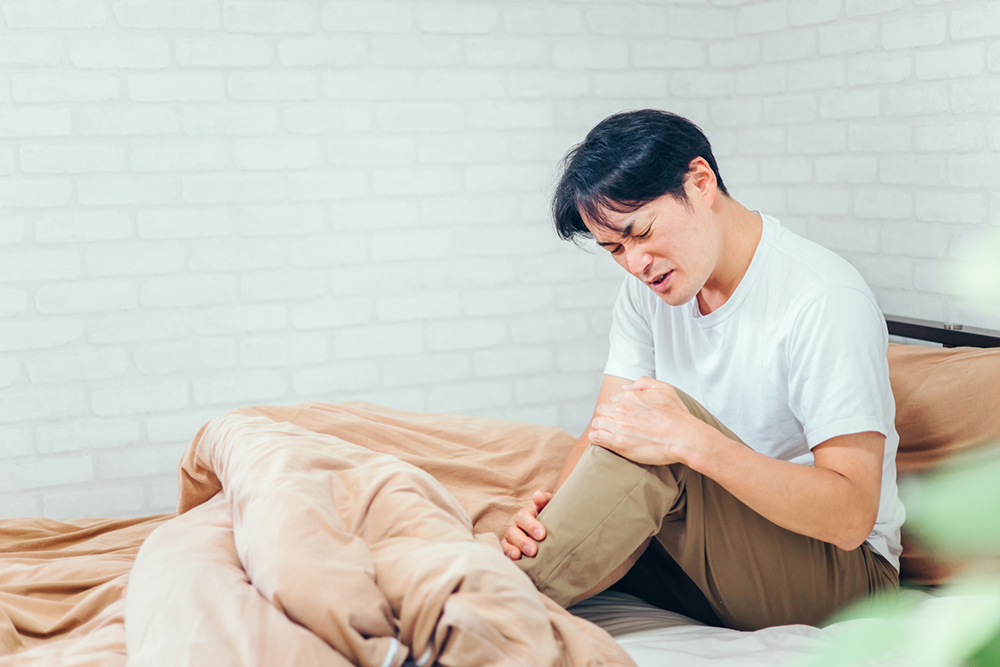 足がつる(こむら返り)ってどんな状態?