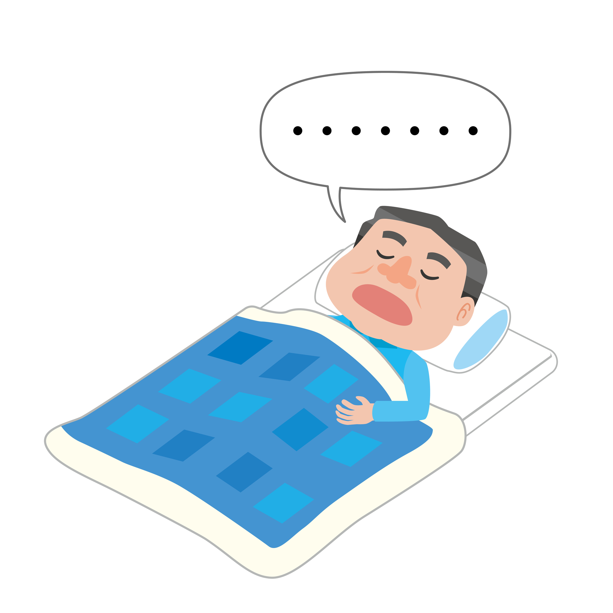 睡眠中に呼吸が止まる原因